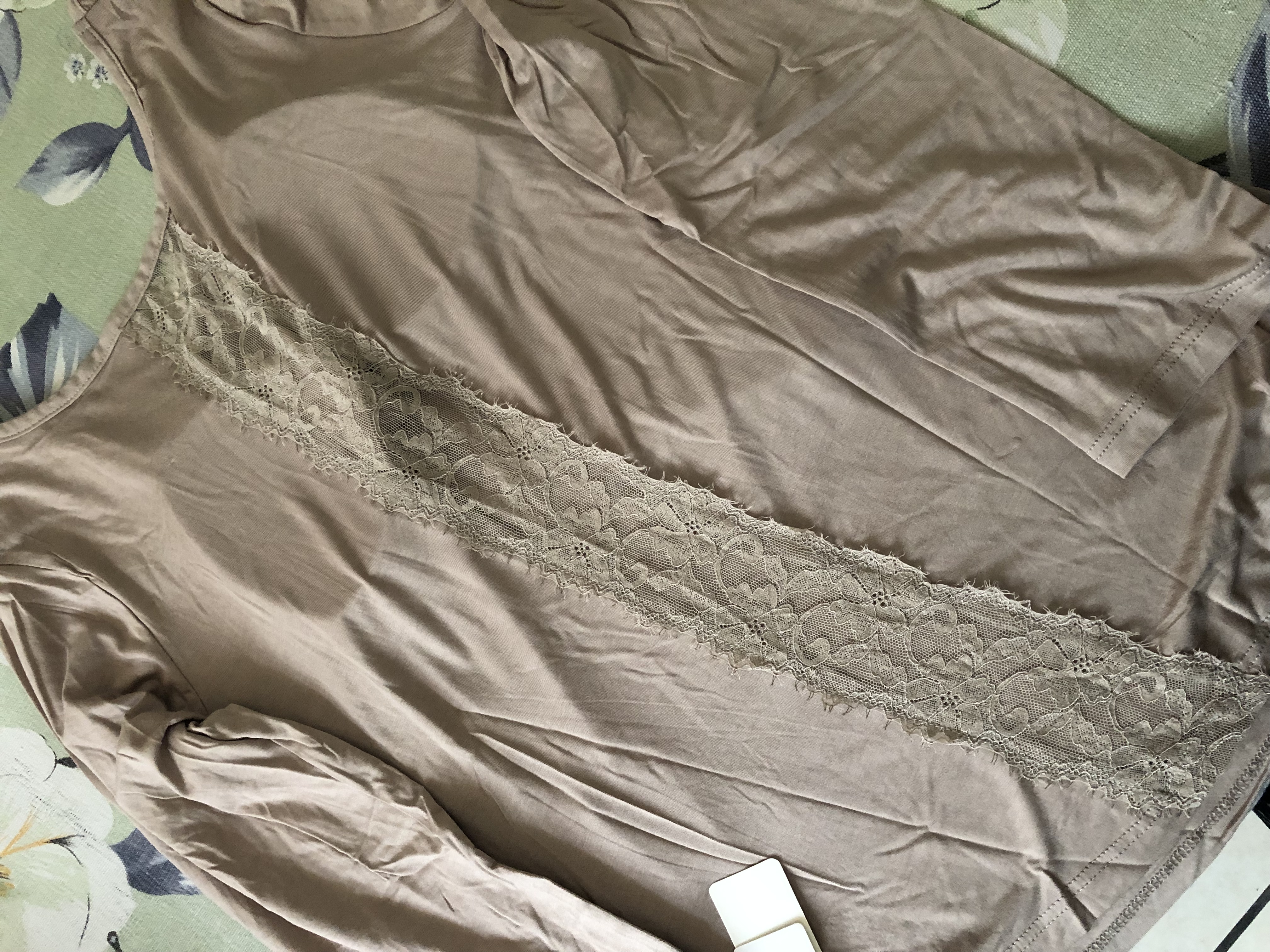 欧迪芬26新款女士睡衣女长袖套头慵懒家居服套装秋冬 卡其色 L 实拍图