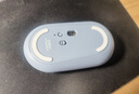 罗技（Logitech）LOGITECH PEBBLE 无线蓝牙鼠标 轻音鼠标 办公鹅卵石造型 轻薄便携 时尚小巧 品月蓝 实拍图