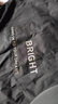 京东京造【凉感印花T】短袖男士t恤男抗菌防螨 bright黑色 XXL 实拍图