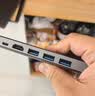 宏碁（acer）USB3.0分线器扩展坞 高速4口集线器HUB拓展坞 适用笔记本电脑转换器转接头延长线 Type-C供电 实拍图