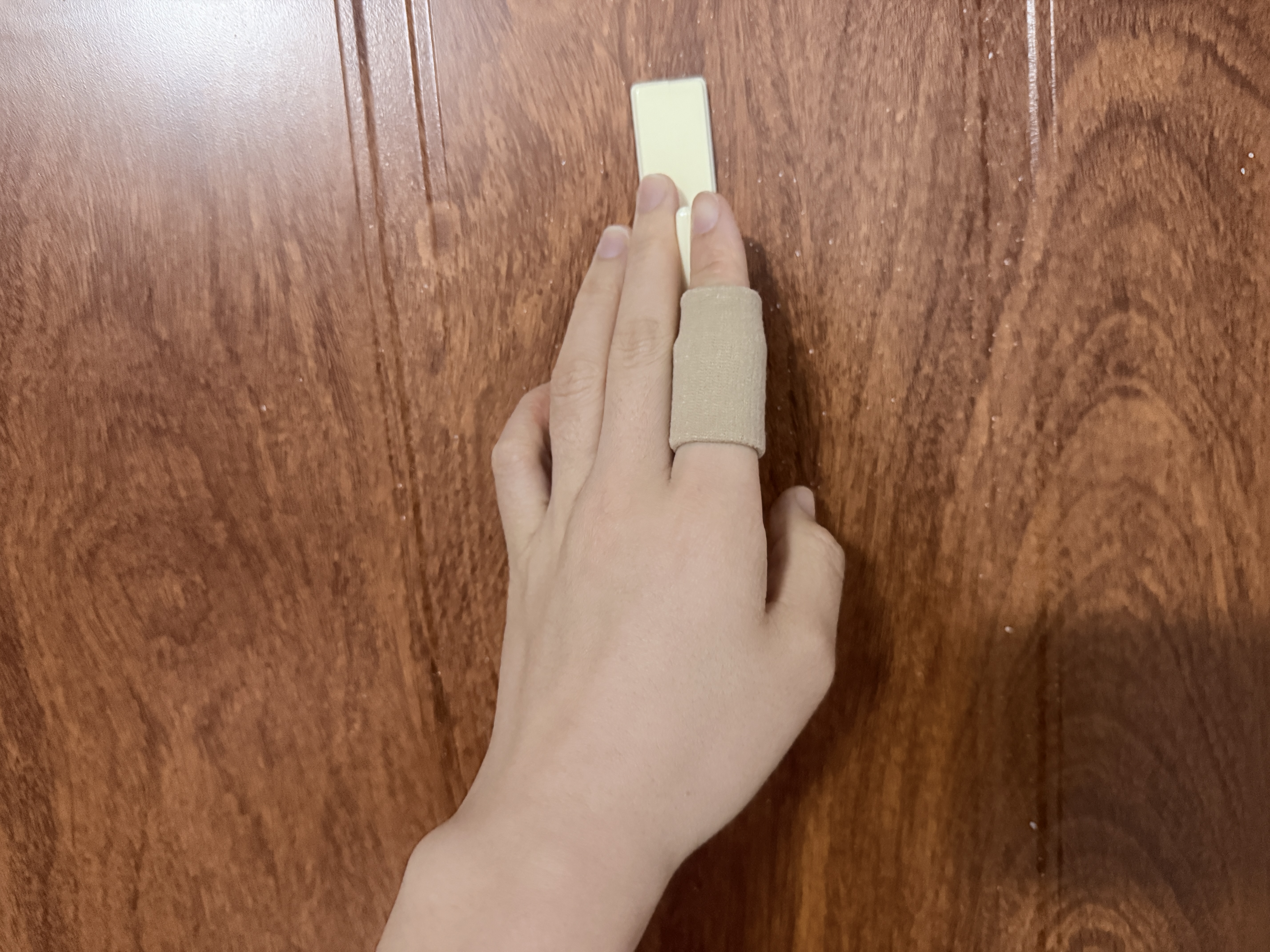 arukuhito日本品牌手指保护套手指绷带小拇指保护关节篮球羽毛球装备运动 手指保护套【4枚入】肤色 晒单实拍图