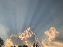 雷士（NVC）太阳能灯壁灯感应户外家用庭院灯农村室外LED投光灯光控+人体感应 实拍图