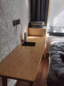 旺家星全实木电脑桌双人书桌长条桌靠窗靠墙窄桌子学习桌家用办公电脑桌 180*50*75板厚2.7cm（包送货上楼） 实拍图