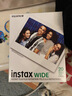 富士（FUJIFILM）【七夕心动礼】 instax 立拍立得相机 5英寸宽幅相纸胶片W400 wide400 Link wide 相纸套装【含白边20张+磁吸相框】 官方标配 实拍图