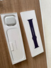 Apple/苹果 Watch S11 智能手表GPS款42毫米银色铝金属表壳雾紫色运动型表带M/L MEUU4CH/B 实拍图