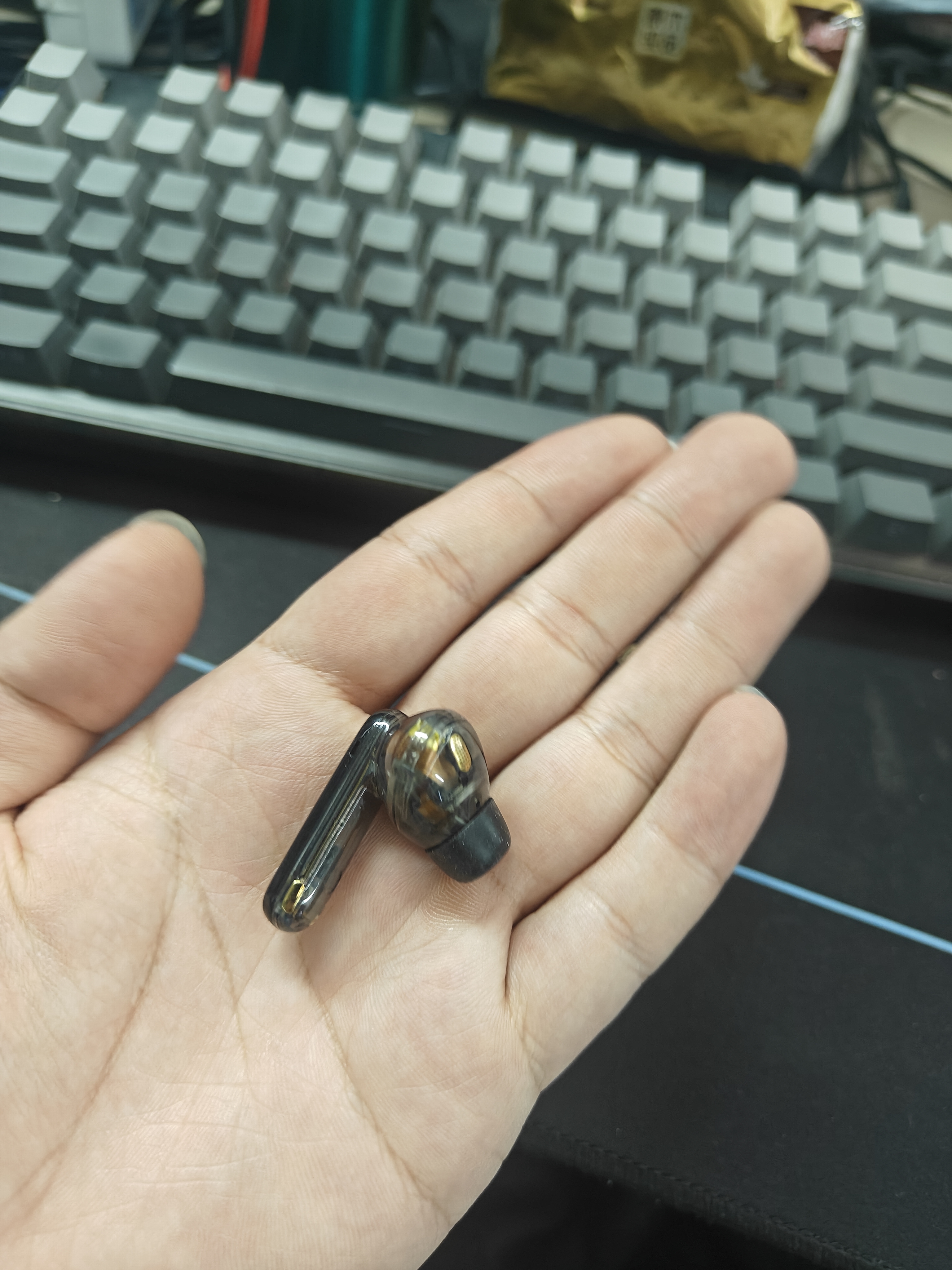 iKF Ultra真无线圈铁蓝牙耳机入耳式HiFi音质ANC主动降噪-56dB音乐运动跑步耳机适用华为苹果小米送礼 雅典黑-圈铁双单元+LDAC无损音质 支持APP_定位查找_自定义改名 实拍图