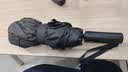 京东京造 黑武士PLUS台风伞 吹不翻的伞加固结实防吹翻双人三折23寸102cm 实拍图