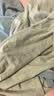 全棉时代【张凌赫推荐】春夏男女士睡衣情侣家居服套装抗菌针织舒弹透气 浮云灰（短袖短裤） L (女款165/男款175） 实拍图
