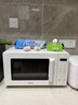 海尔（Haier）家用微波炉 20L小型快捷平板式微波炉 360°加热易清洁内胆智能菜单 一键解冻触控面板HW-E20Y2W 实拍图