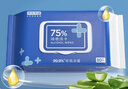 京东京造 75%酒精湿巾80片 杀菌湿巾纸 湿纸巾 卫生湿巾 消毒湿巾 实拍图