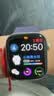 Apple/苹果 Watch S11 智能手表GPS款42毫米银色铝金属表壳雾紫色运动型表带M/L MEUU4CH/B 实拍图