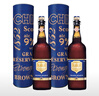 智美蓝帽啤酒750ml*2瓶礼盒装 修道院精酿 比利时进口 聚会送礼 实拍图