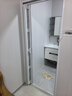 维欣PVC折叠门厨房门推拉门隔断室内开放式免打孔推拉门无下轨简易开燃气阳台卧室隐形门卫生间铝合金移门 01款式 实拍图