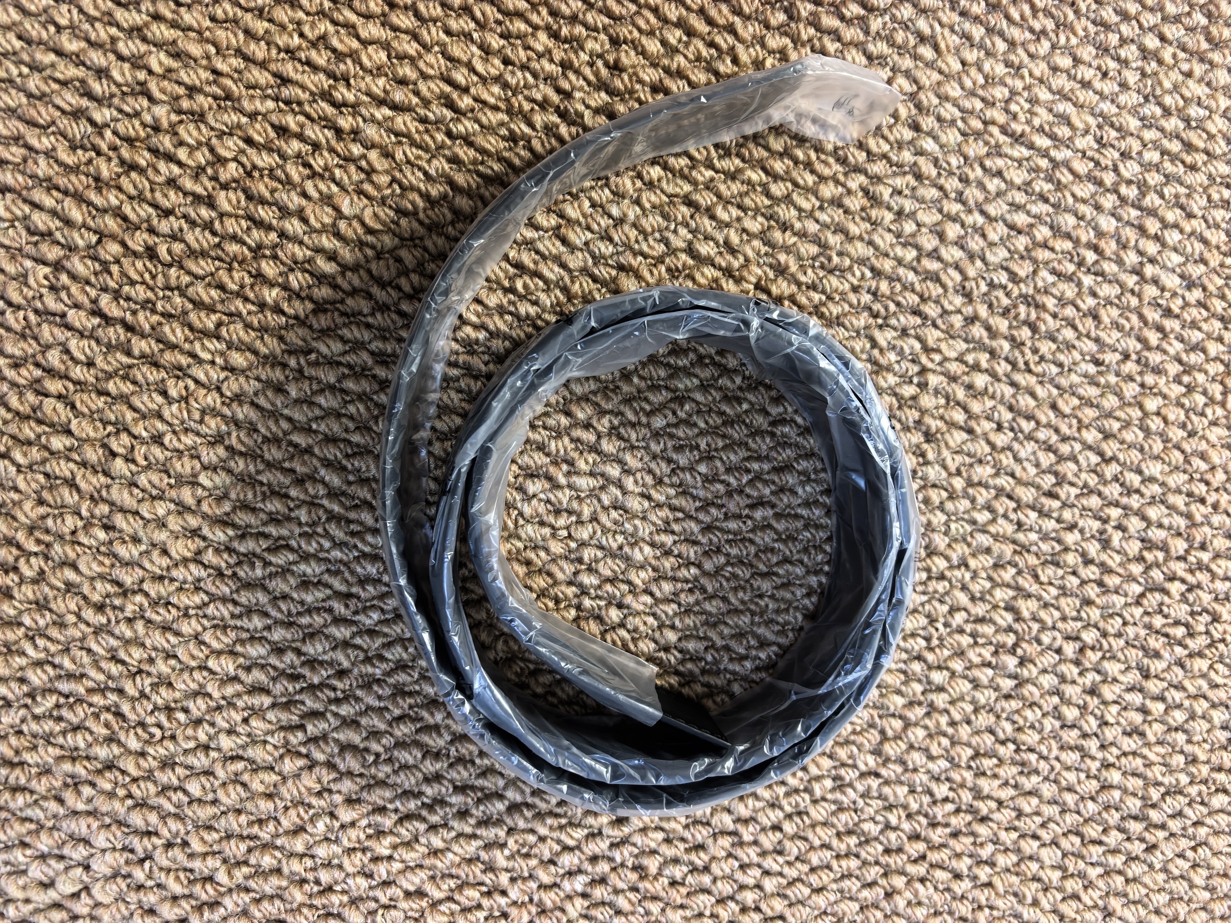啄木鸟（TUCANO）皮带男真皮不带头自动扣纯牛皮腰带带身青年无头皮带条3.5CM 黑色带身开边（带身宽3.5cm） 实拍图
