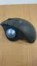 罗技（Logitech）ERGO M575无线蓝牙鼠标 人体工学轨迹球办公 笔记本电脑家用鼠标 商用版 石墨黑 实拍图