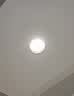 松下（Panasonic）led筒灯嵌入式孔灯吊顶灯客厅全铝白6.5W暖白光4000K开孔70-80mm 实拍图