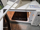 海尔（Haier）家用微波炉 20L小型快捷平板式微波炉 360°加热易清洁内胆智能菜单 一键解冻触控面板HW-E20Y2W 实拍图