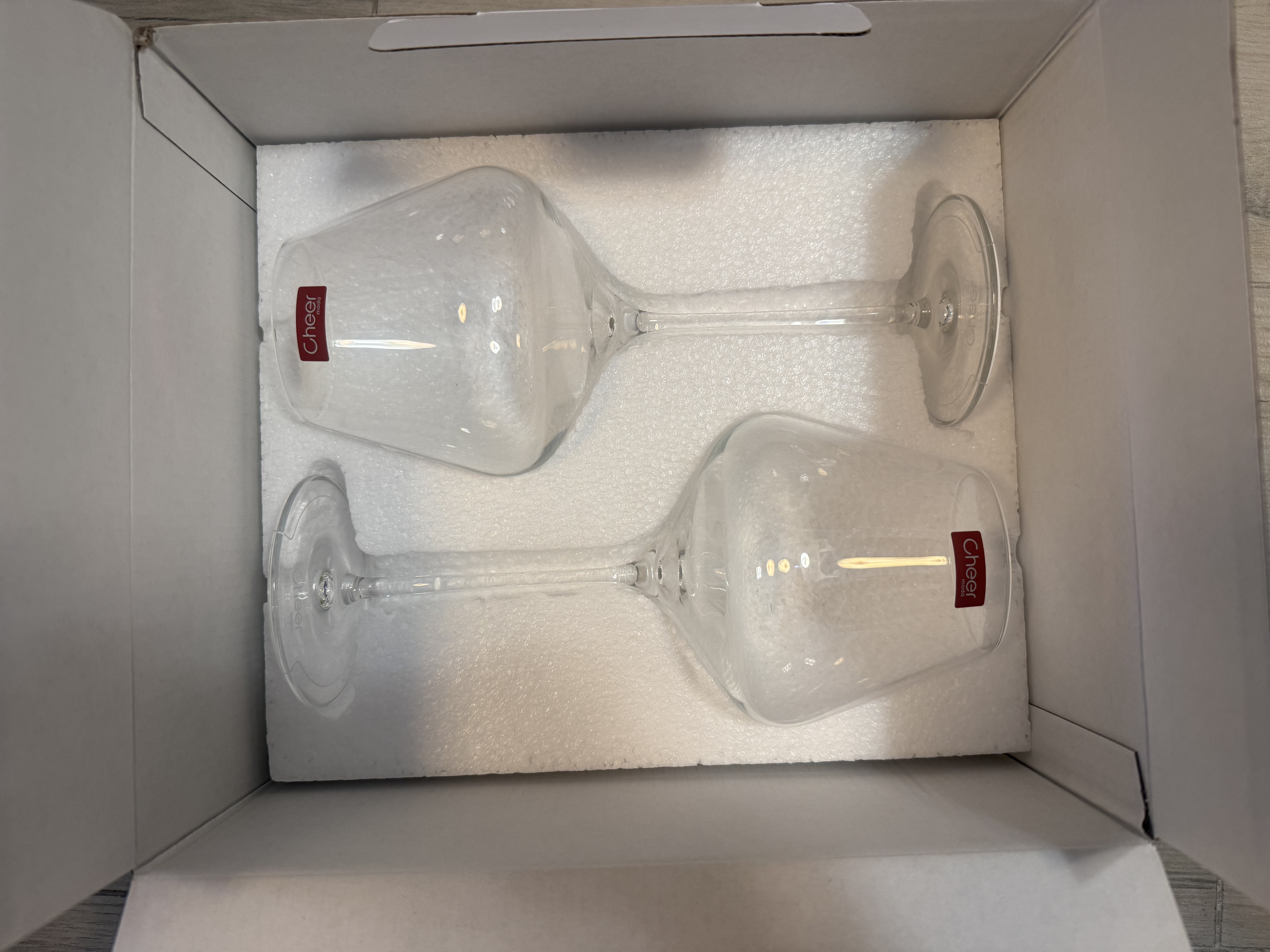 Cheer红酒杯家用高脚杯 德国进口勃艮第红酒杯无铅水晶葡萄酒杯2支装 实拍图