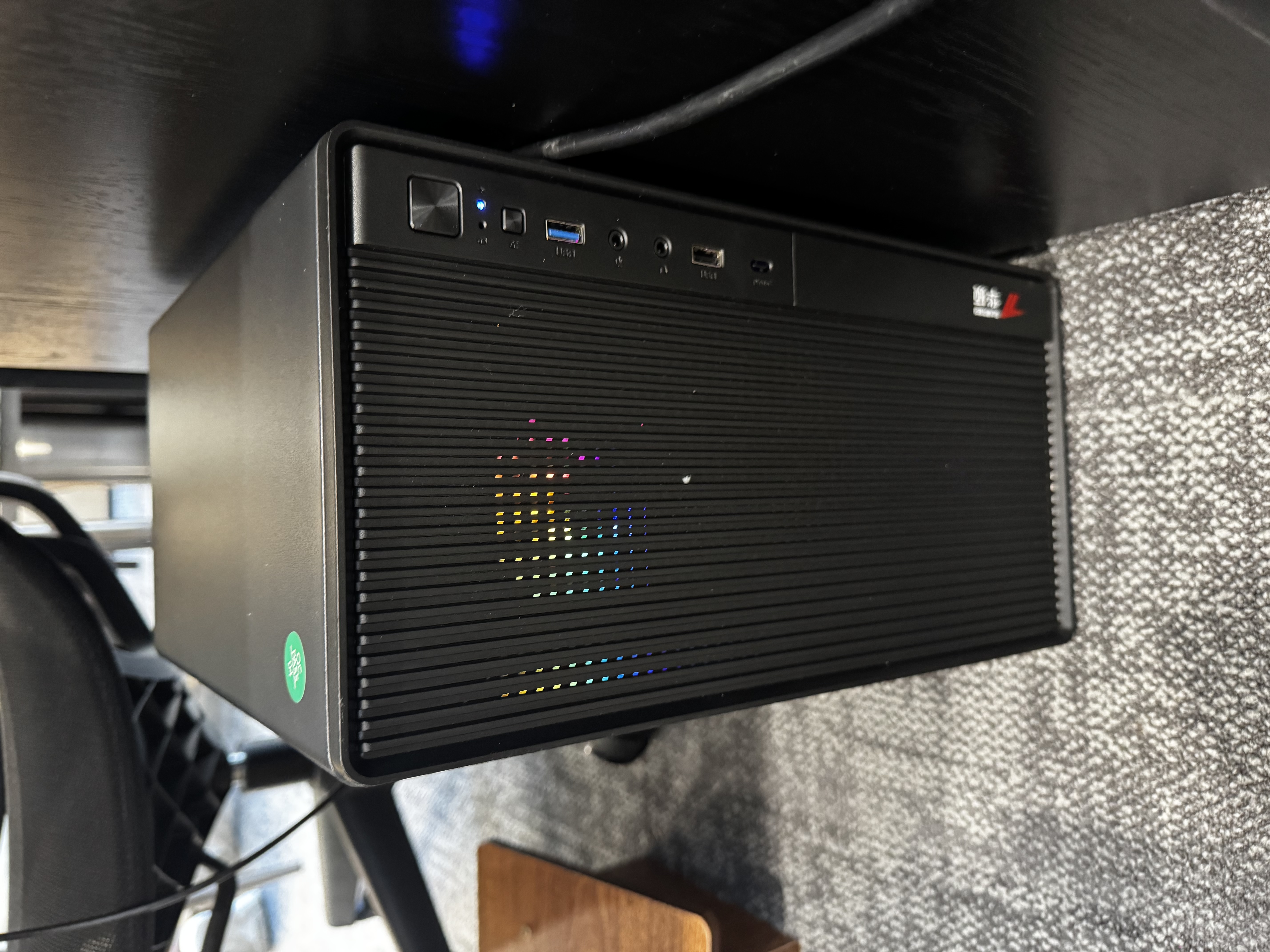 华硕（ASUS） 品牌【14代酷睿i7】台式电脑主机独显商务办公家用游戏设计渲染政府企业大额补贴电脑整机全套 二：14代酷睿i5+16G+1T+4G旗舰独显 华硕主机+27英寸显示器+WIFI6 实拍图