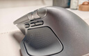 罗技（Logitech）大师系列 MX Master 4 高性能无线蓝牙鼠标  办公鼠标 静音鼠标  升级款 石墨黑 带无线接收器 实拍图