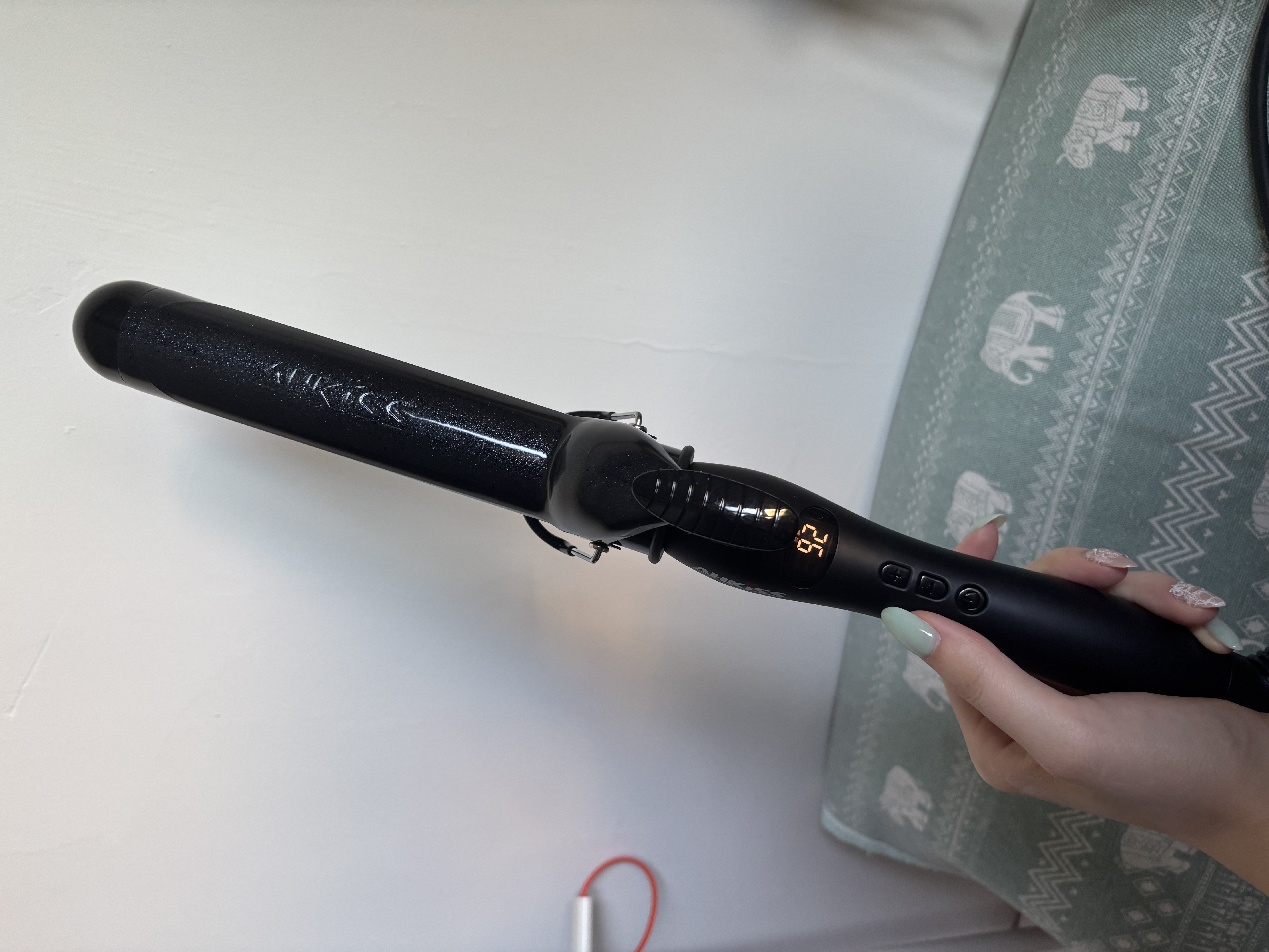亚克西AHKISS卷发棒大卷持久定型不伤发负离子卷发神器19mm电卷棒32mm40mm 限量版 36mm 实拍图