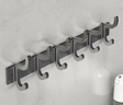 京东京造 反重力Pro免打孔排钩架太空铝浴室强力粘钩门后衣帽架毛巾挂钩 实拍图