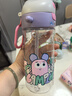 babycare儿童水杯二合一户外运动水杯吸管杯直饮幼儿园水壶600mL上学专用 实拍图