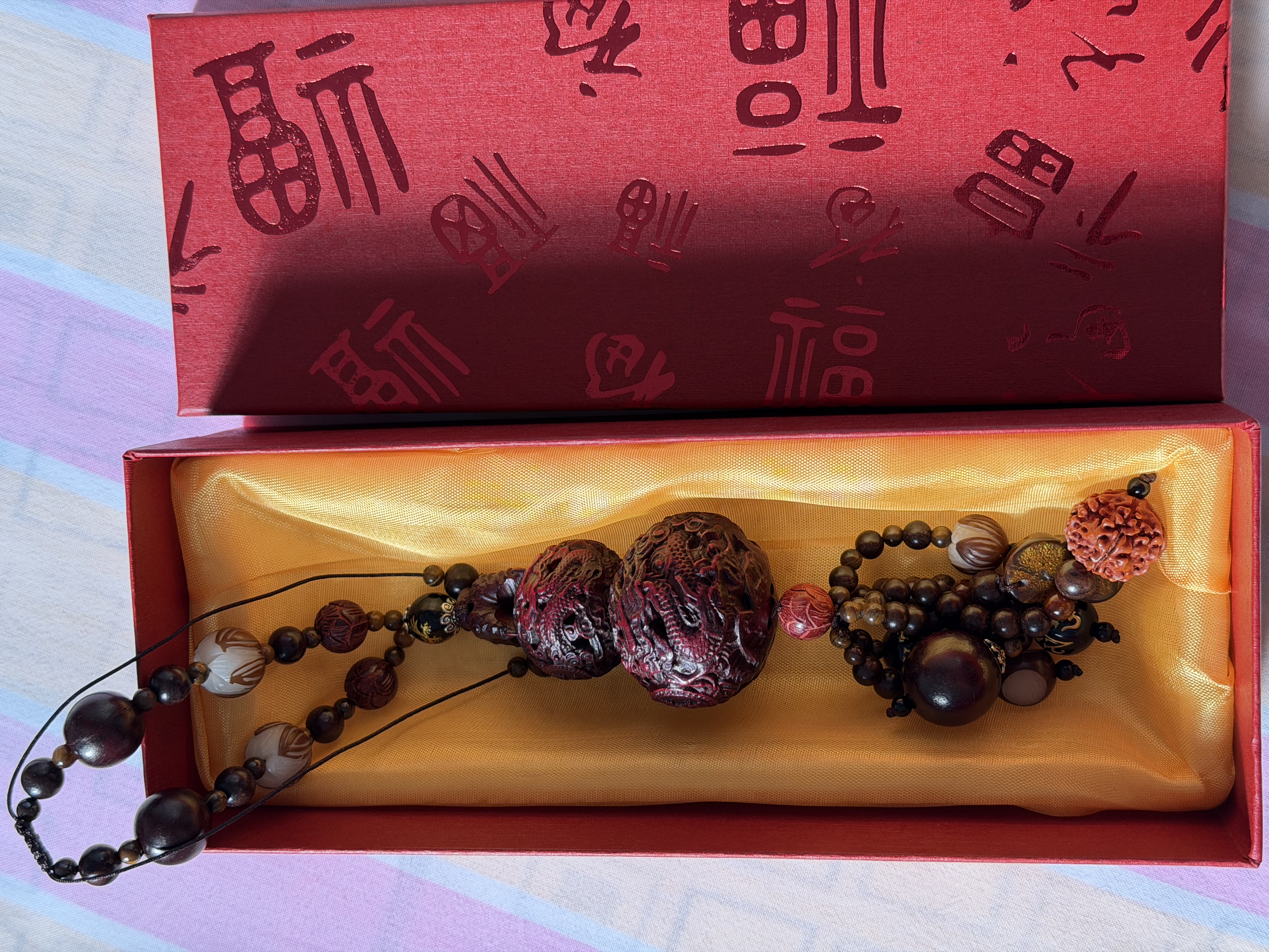 迪加伦高档葫芦汽车挂件车内载装饰用品车上后视镜吊坠平安貔貅男士礼品 实拍图
