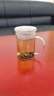 忆壶茶茶杯玻璃茶水分离绿茶杯月牙过滤泡茶杯加厚耐高温家用办公杯 实拍图