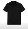 Polo Ralph Lauren 拉夫劳伦【七夕礼物】 男装 经典款修身网眼布短袖网球衫RL13502 001-黑色 L 实拍图