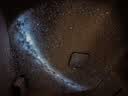 POCOCO星空灯投影仪满天星卧室氛围小夜灯送女友七夕礼物 星空白 实拍图