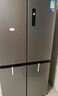 美的（Midea）480升十字四开门冰箱全空间养鲜抗菌净味双变频一级能效风冷无霜超薄家用大容量以旧换新国家补贴 497新国标一级|榭湖银 实拍图