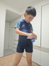 鸿星尔克（ERKE）儿童泳衣分体式男童青少年温泉学生泳衣泳裤两件套泳装男孩游泳衣 实拍图