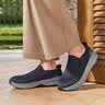 斯凯奇（Skechers）七夕情人节礼物健步鞋男鞋夏季新款一脚蹬运动鞋休闲软底舒适布鞋 实拍图