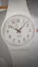 斯沃琪（Swatch）瑞士手表 简约夜光初高中生石英腕表考试七夕礼物 白衣主教2.0 实拍图