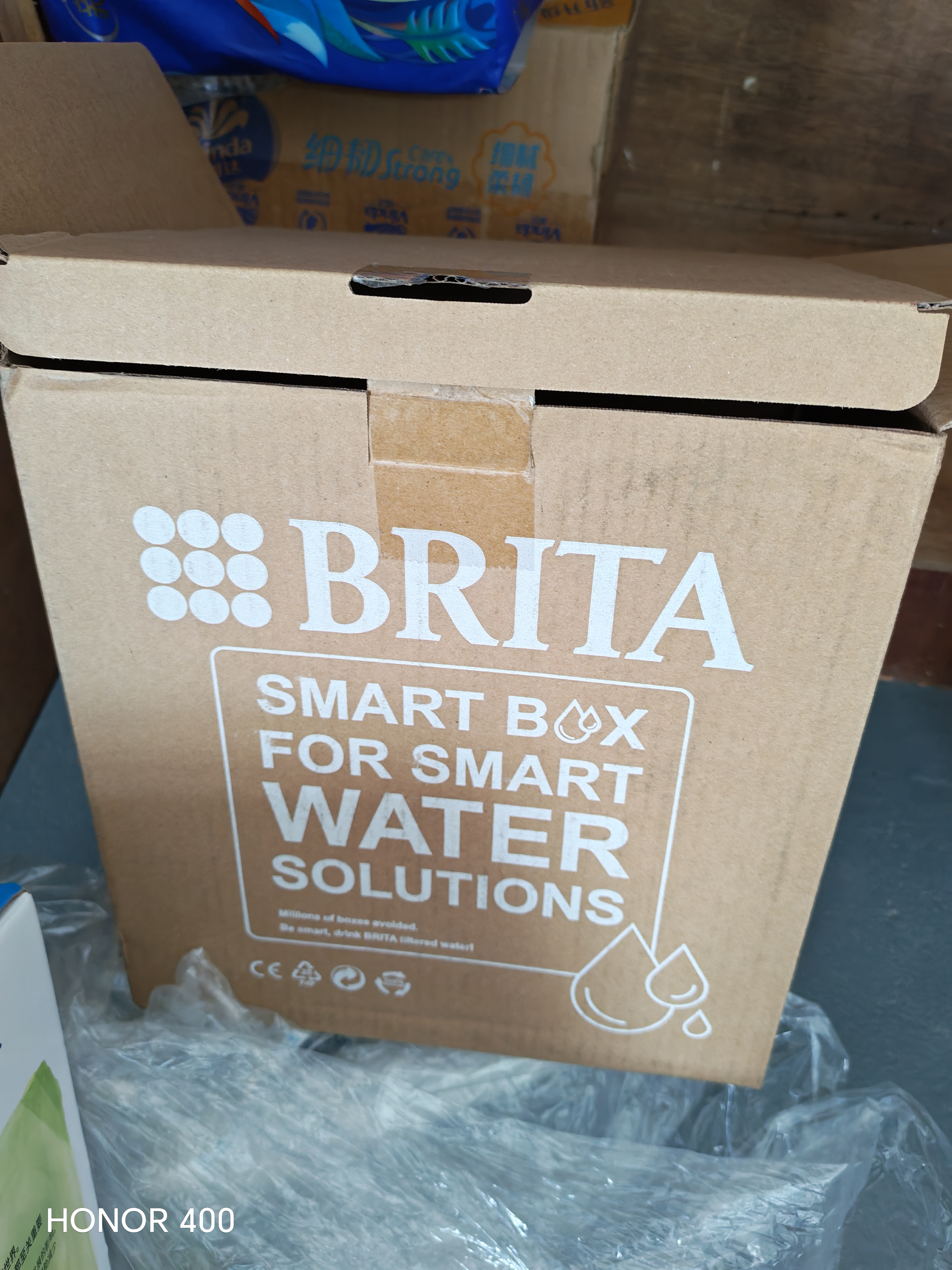 碧然德（BRITA）过滤净水器 家用滤水壶 净水壶 海洋系列 去水垢专家版滤芯11枚 环保加固包装 实拍图