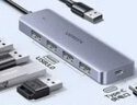 绿联USB3.0分线器多接口扩展器高速一拖4口转接头拓展坞多孔HUB集线器扩展坞笔记本电脑转换器 实拍图