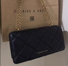 CHARLES&KEITH质感菱格链条小方包钱包斜挎包包女包生日礼物送女友CK6-10680924 实拍图