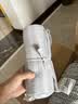 宜家（IKEA）VITMOSSA威特摩萨简约休闲毯子午睡办公室沙发用毛绒盖毯 灰色休闲毯+靠垫 其他 实拍图