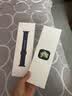 Apple/苹果 Watch S11 智能手表GPS款42毫米银色铝金属表壳雾紫色运动型表带S/M MEUT4CH/B 实拍图