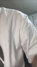 立蒙（LIMENG）男女装素色180g全棉短袖t恤圆领宽松体恤打底衫 白色 L 实拍图