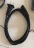 CABLE CREATION DZ137两插2口电源延长线弯头新国标10A两芯插座拖线板插线板适用电视电动车监控公对母加长线 5米 实拍图