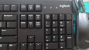 罗技（Logitech）MK120 键鼠套装 有线键鼠套装 办公键鼠套装 电脑键盘 USB即插即用 全尺寸 黑色 实拍图