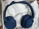 索尼（SONY）WH-CH720N头戴式无线蓝牙主动降噪耳机轻便重低音电脑耳麦AI自适应 适用安卓苹果 蓝色 实拍图