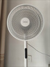 美的（Midea）【飓风节能】七叶柔风立式电风扇/家用轻音落地扇/台式小型风扇/大风力遥控定时摇头风扇 SAH35BSJ 实拍图