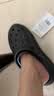 卡骆驰（CROCS）经典泡芙Clog男女一脚蹬懒人沙滩洞洞鞋 黑色 35 实拍图