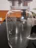 青苹果凉水壶1.95L 高硼硅玻璃耐高温 茶水分离冷水壶 家用冷泡壶泡茶壶 实拍图