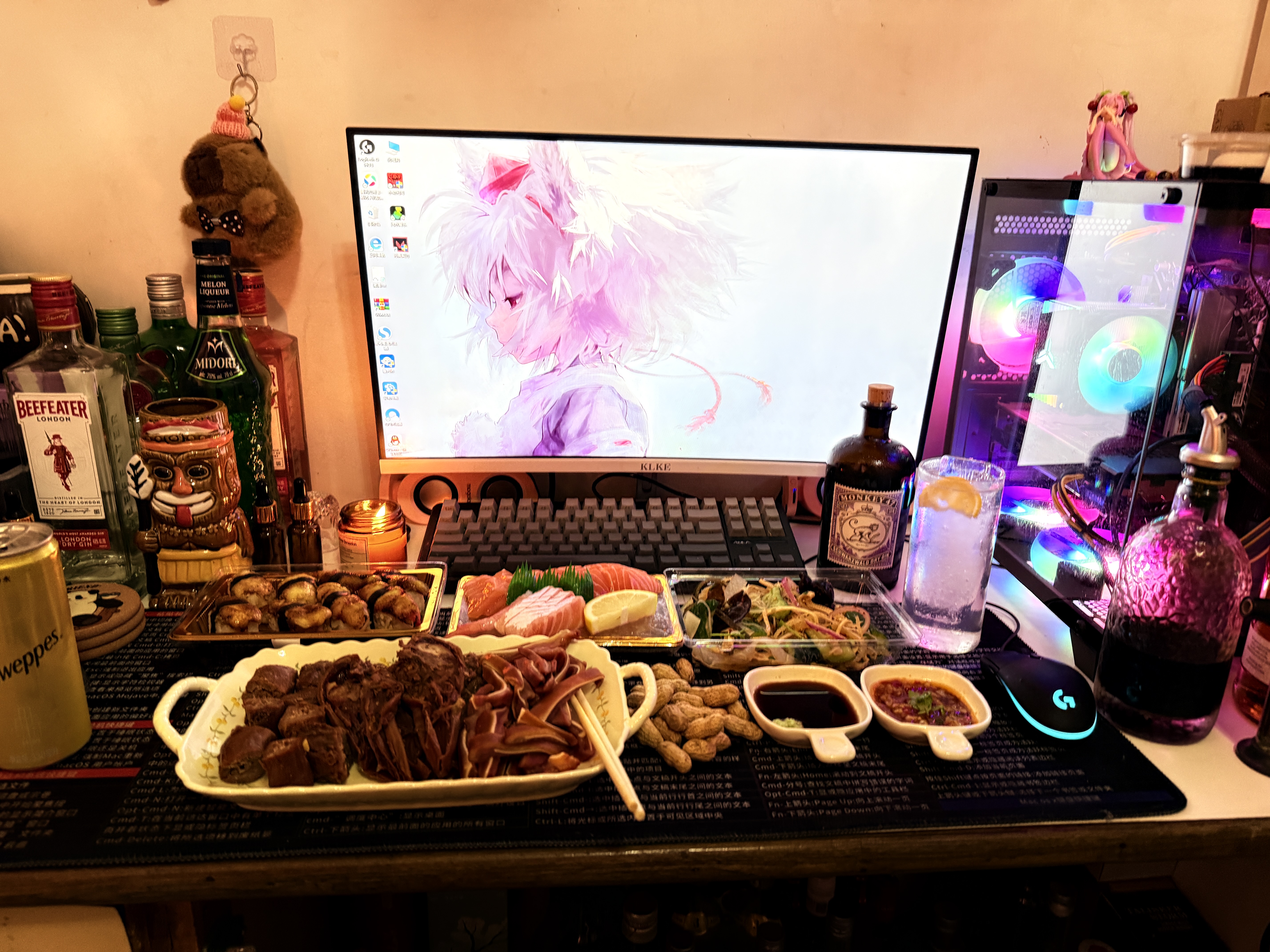 鲜生说凤尾虾去壳北极甜虾刺身20尾*3盘/袋，海鲜日料刺身甜虾托盘 实拍图