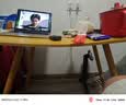 电脑桌子出租屋书桌学生学习桌实木桌腿家用卧室房间写字桌小桌子 80*40cm北欧枫木色 实拍图