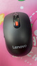 联想（Lenovo）无线蓝牙双模鼠标便携办公鼠标 人体工程学设计适用台式机一体机笔记本平板 Howard Mouse 2022黑 实拍图